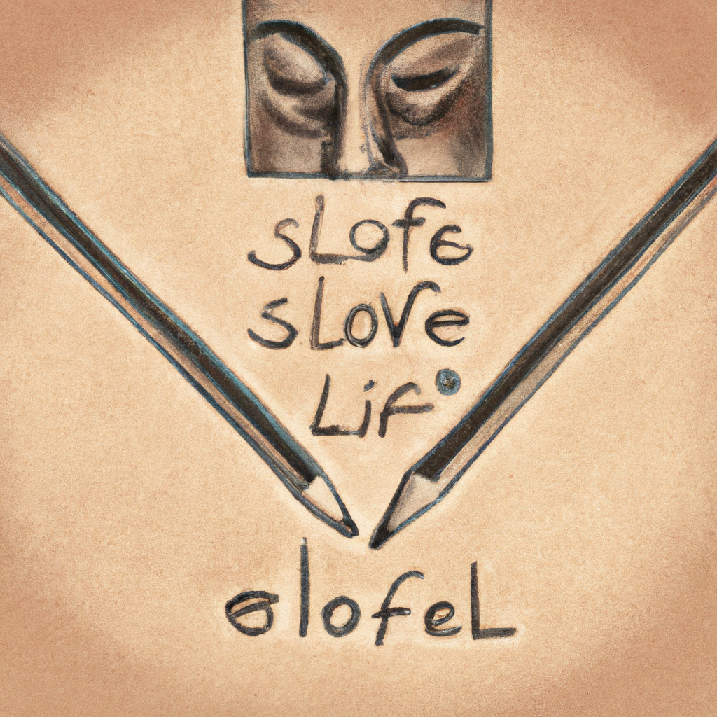 self-love equilibrium using brown colors